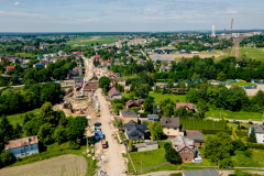 Betonowanie tunelu i zmiana w organizacji ruchu pieszych